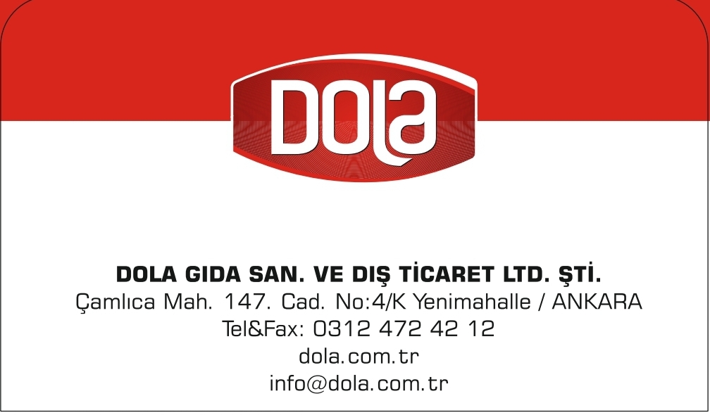 Dola Gıda Sanayi Ve Dış Ticaret Limited Şirketi