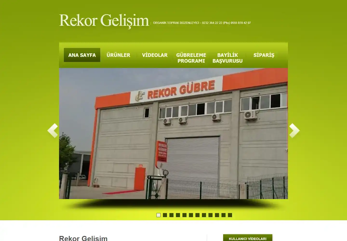 Rekor Gübre Tarım Gıda Sanayi Ve Ticaret Anonim Şirketi