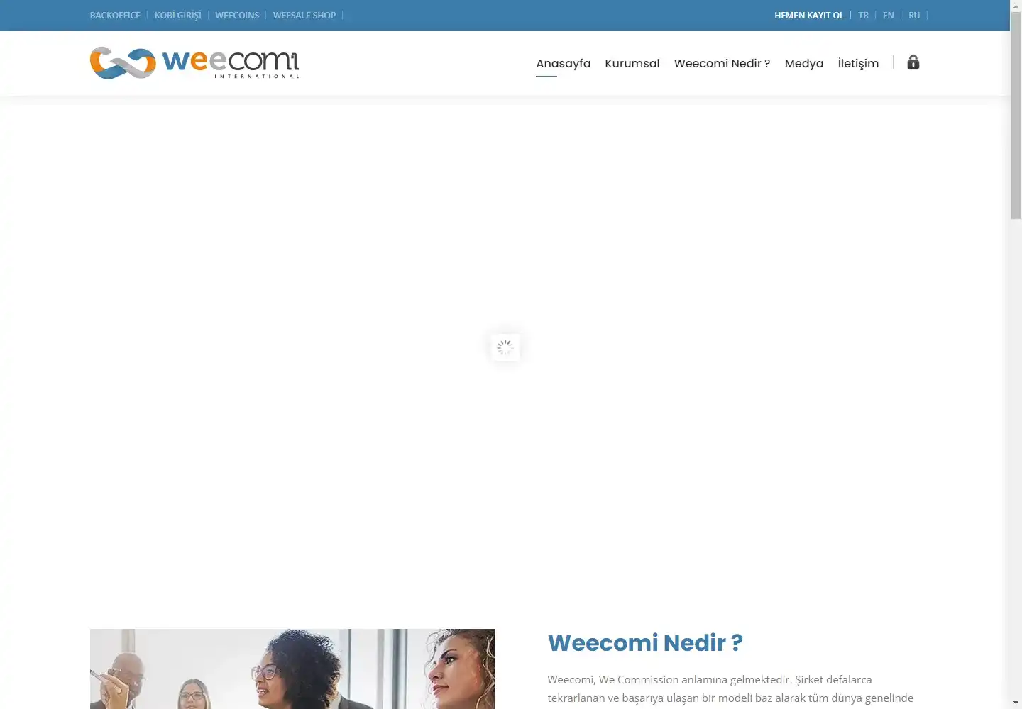 Weecomi Bilişim Organizasyon Pazarlama Sanayi Ve Ticaret Anonim Şirketi