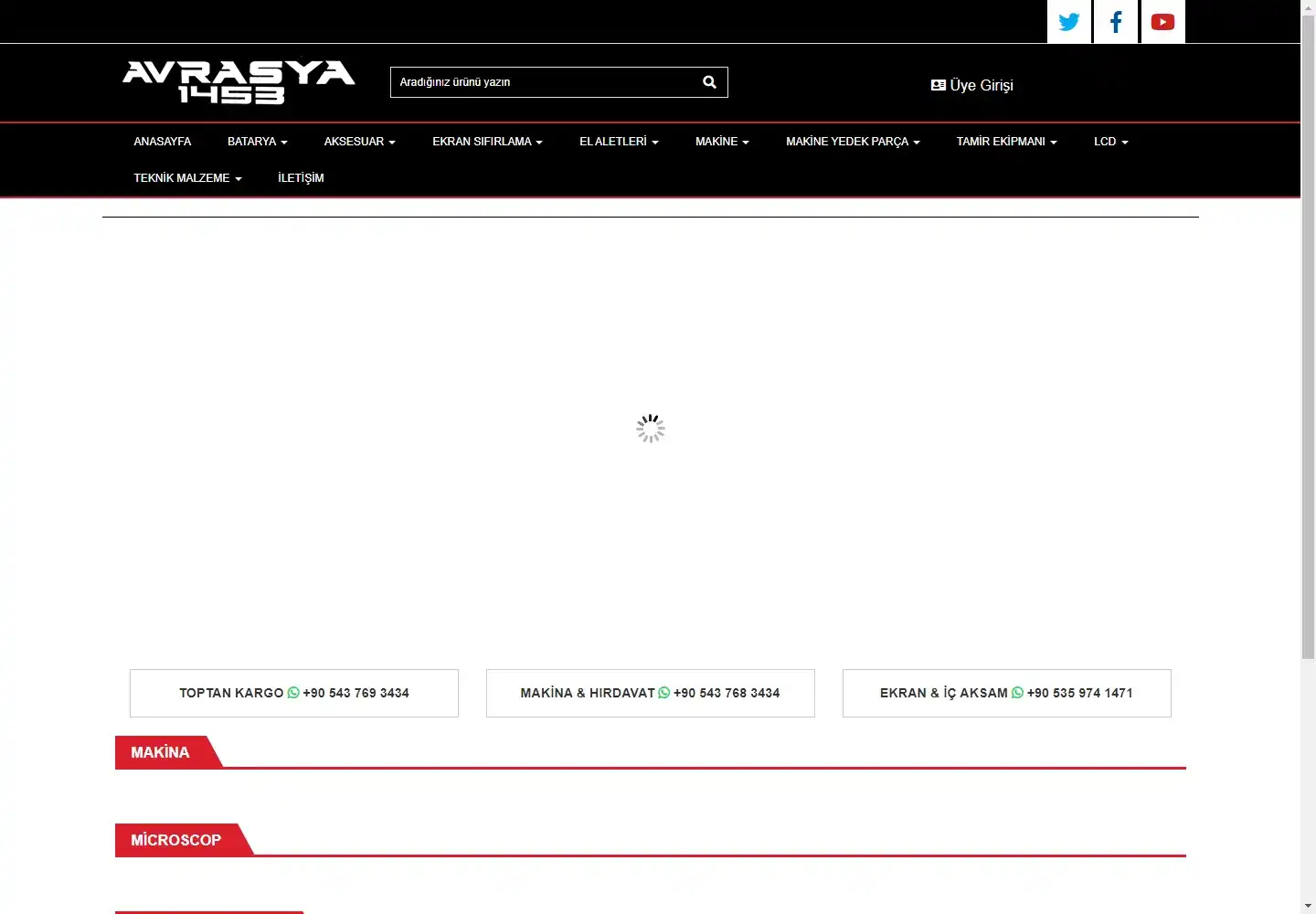 Avrasya 1453 İletişim Elektronik Ve Aksesuarları İthalat İhracat Sanayi Ticaret Limited Şirketi