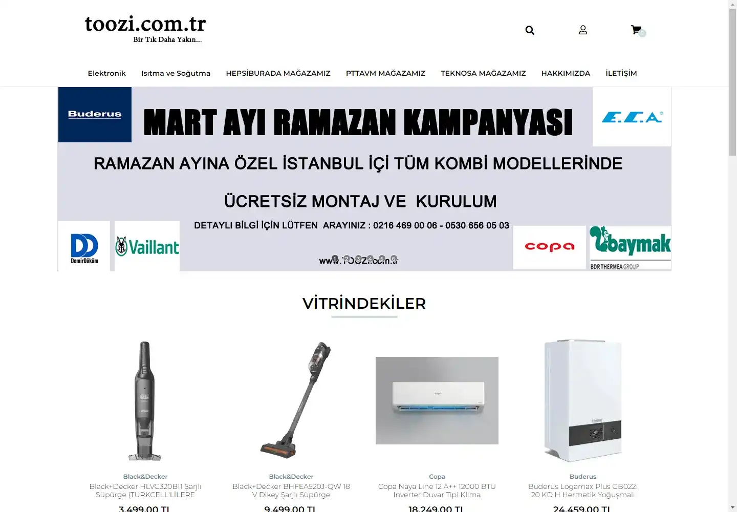 Toozi Dayanıklı Tüketim Malları Otomotiv İnşaat Isıtma Soğutma Sistemleri Ticaret Ve Sanayi Limited Şirketi