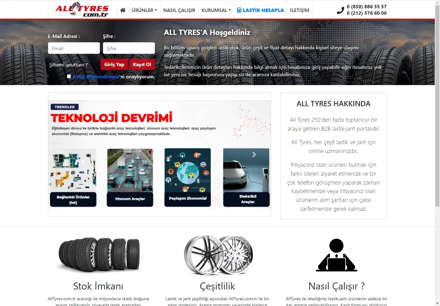 All Tyres Otomotiv Anonim Şirketi