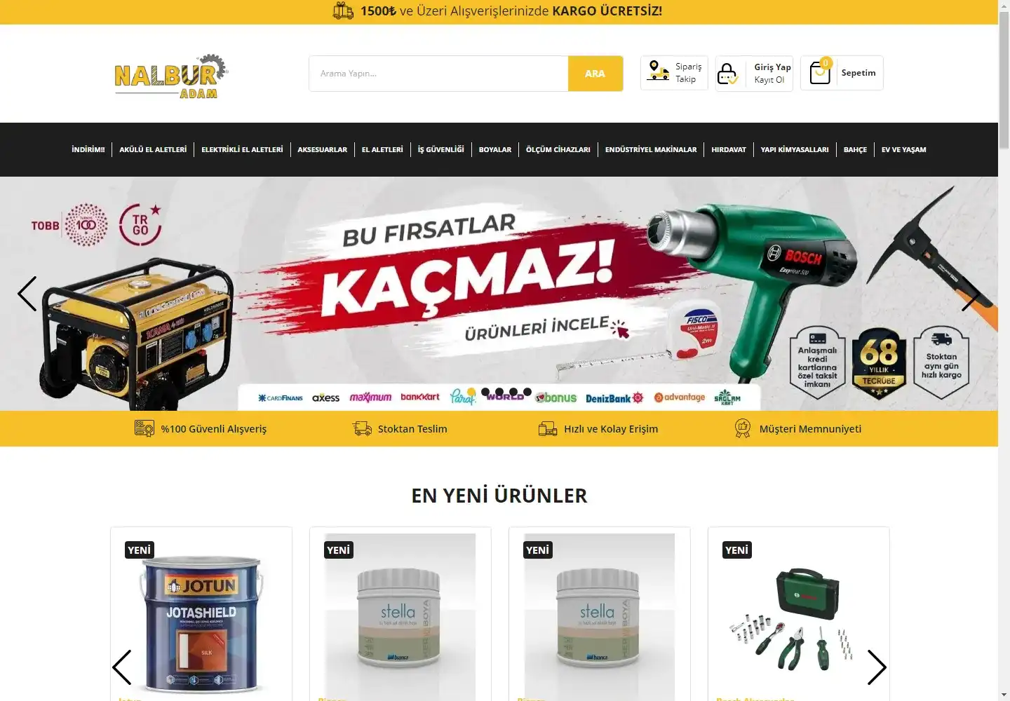 Emniyetticaret Hırdavat Yapı Malzemeleri İnşaat Emlak Sanayi Ve Ticaret Limited Şirketi