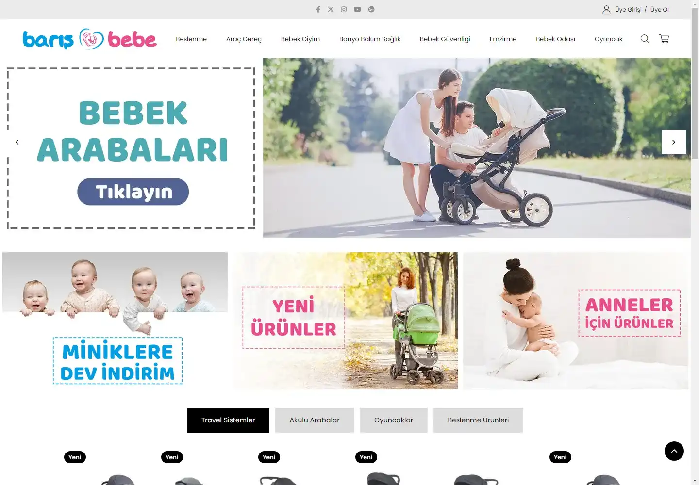 Barış Bebe Çocuk Gereçleri Sanayi Ve Ticaret Limited Şirketi