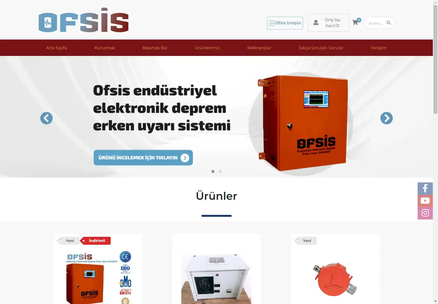 Ofsis Elektrik Elektronik Hırdavat İnşaat Kırtasiye Bilgisayar Medikal Temizlik Sanayi Ve Ticaret Limited Şirketi