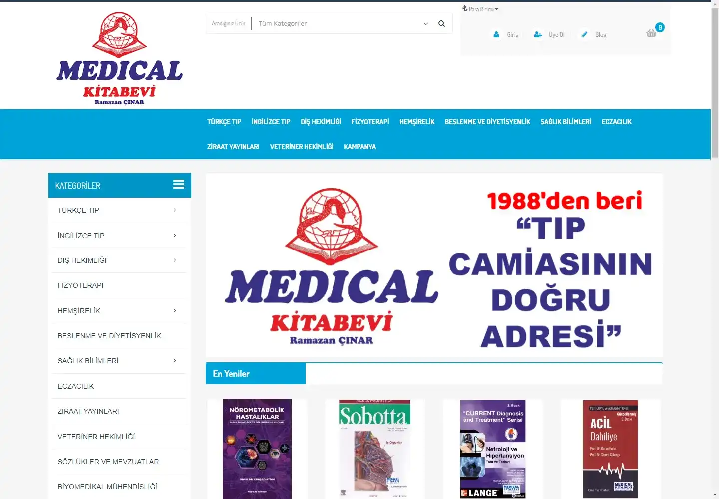 Medıcal Kitabevi Ramazan Çınar