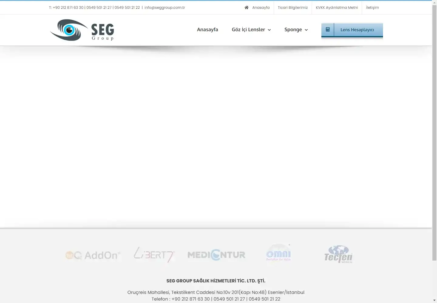 Seg Group Sağlık Hizmetleri Ticaret Limited Şirketi