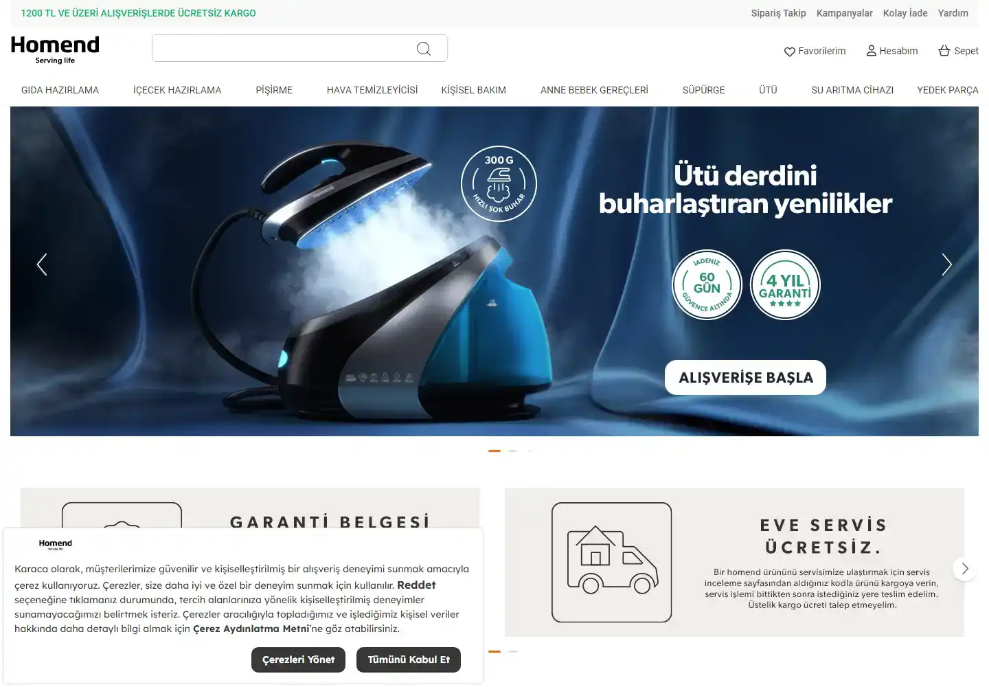 Homend Elektrikli Cihazlar Sanayi Ve Ticaret Anonim Şirketi