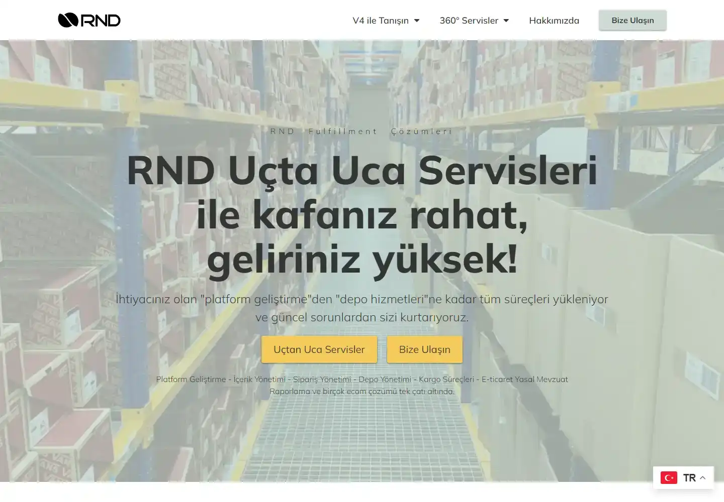 Rnd Yazilim Ve E-Ticaret Limited Şirketi 