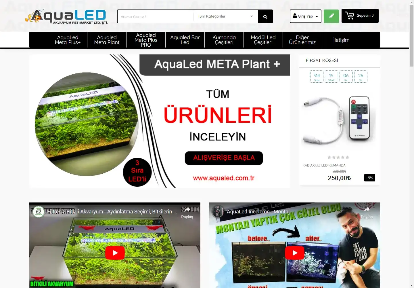 Aqualed Akvaryum Pet Market Sanayi Ve Ticaret Limited Şirketi