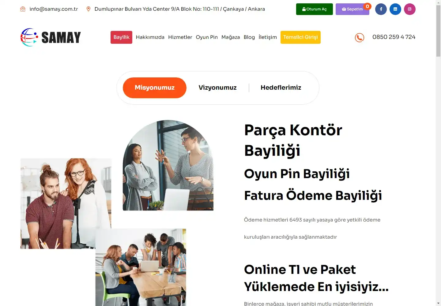 Samay Gıda Tekstil Sanayi Ve Ticaret Turizm Limited Şirketi