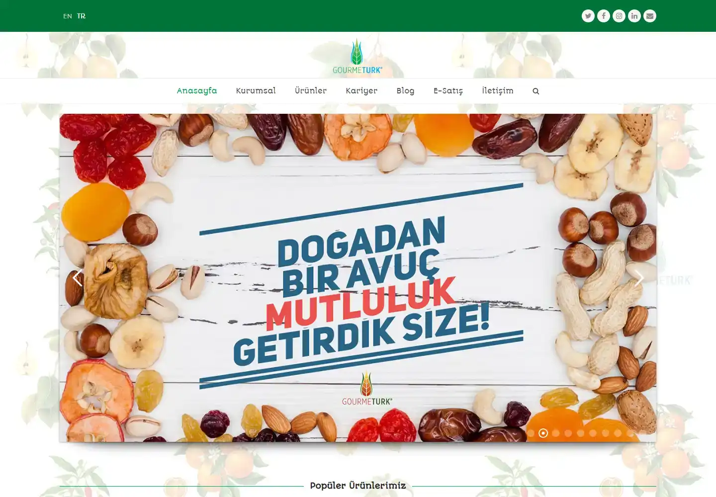 İbrahim Aydın Gourmeturk Doğal Ürünler Dış Ticaret