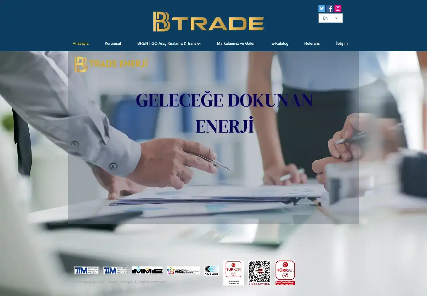 Btrade Enerji Petrol Ürünleri İthalat İhracat Ticaret Limited Şirketi