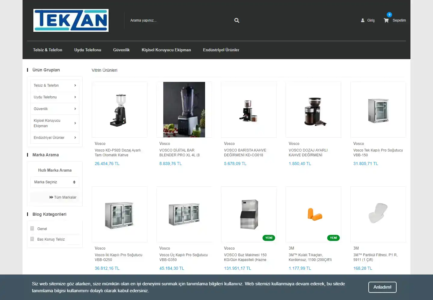 Tekzan Elektronik Güvenlik Sistemleri Gıda Pazarlama Sanayi Ve Dış Ticaret Limited Şirketi