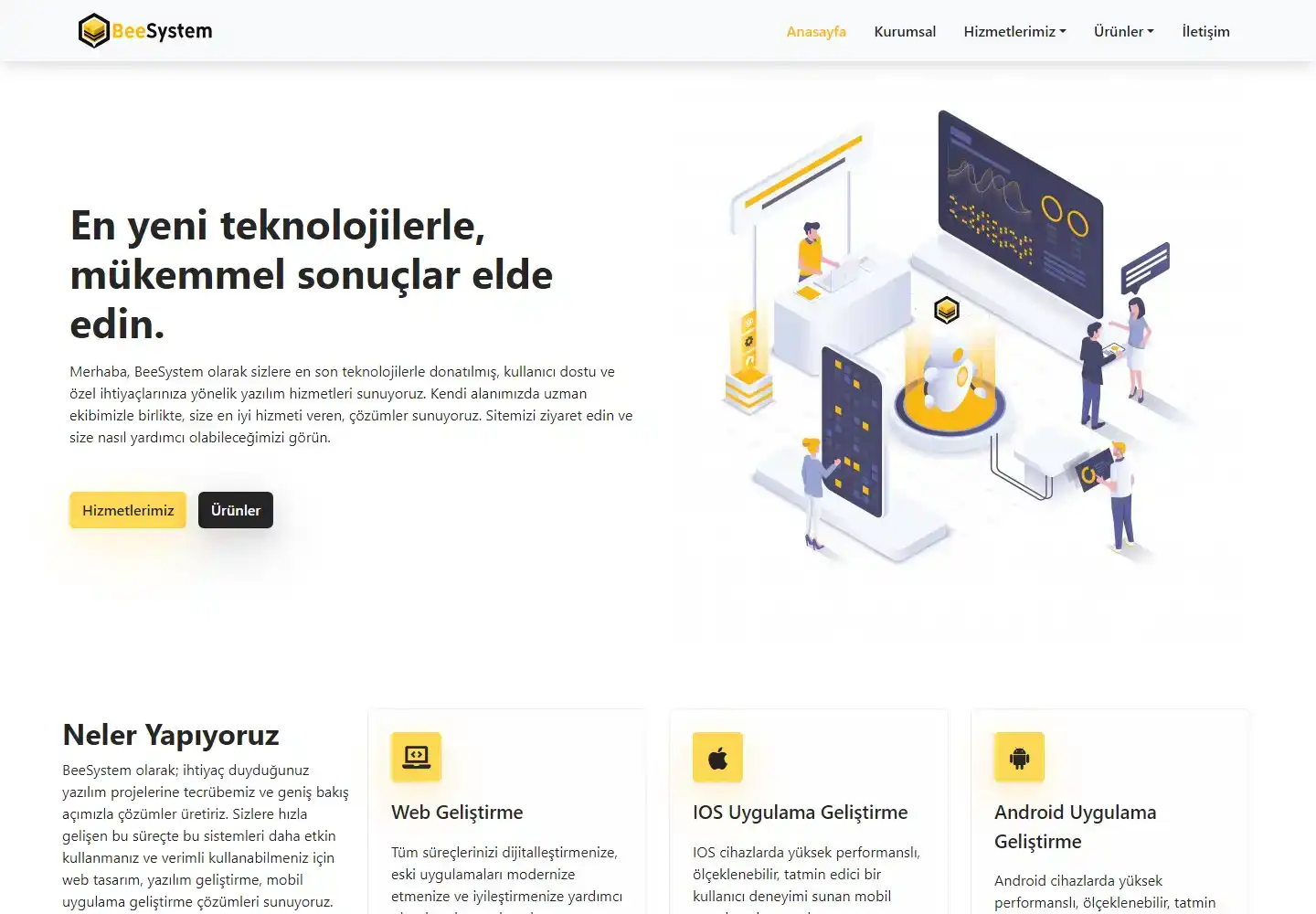 Beesystem Yazılım Bilişim Elektronik Sanayi Ve Ticaret Limited Şirketi