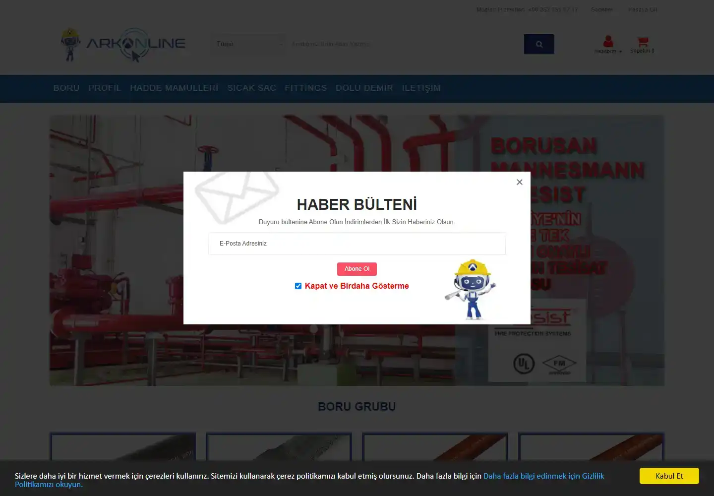 Arkon Çelik Sanayi Ve Ticaret Limited Şirketi