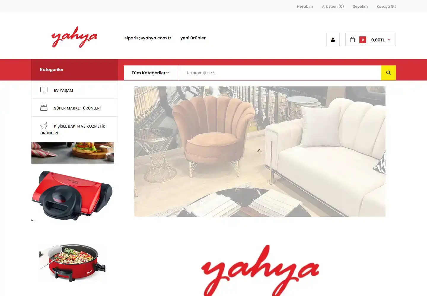 Yahya E Ticaret Ev Gereçleri Züccaciye Sanayi Ve Ticaret Limited Şirketi