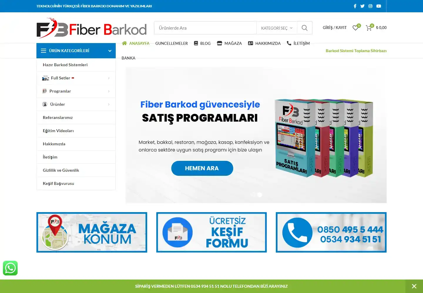 Salih Kuşuçar Fiber Barkod Otomasyon Sistemleri