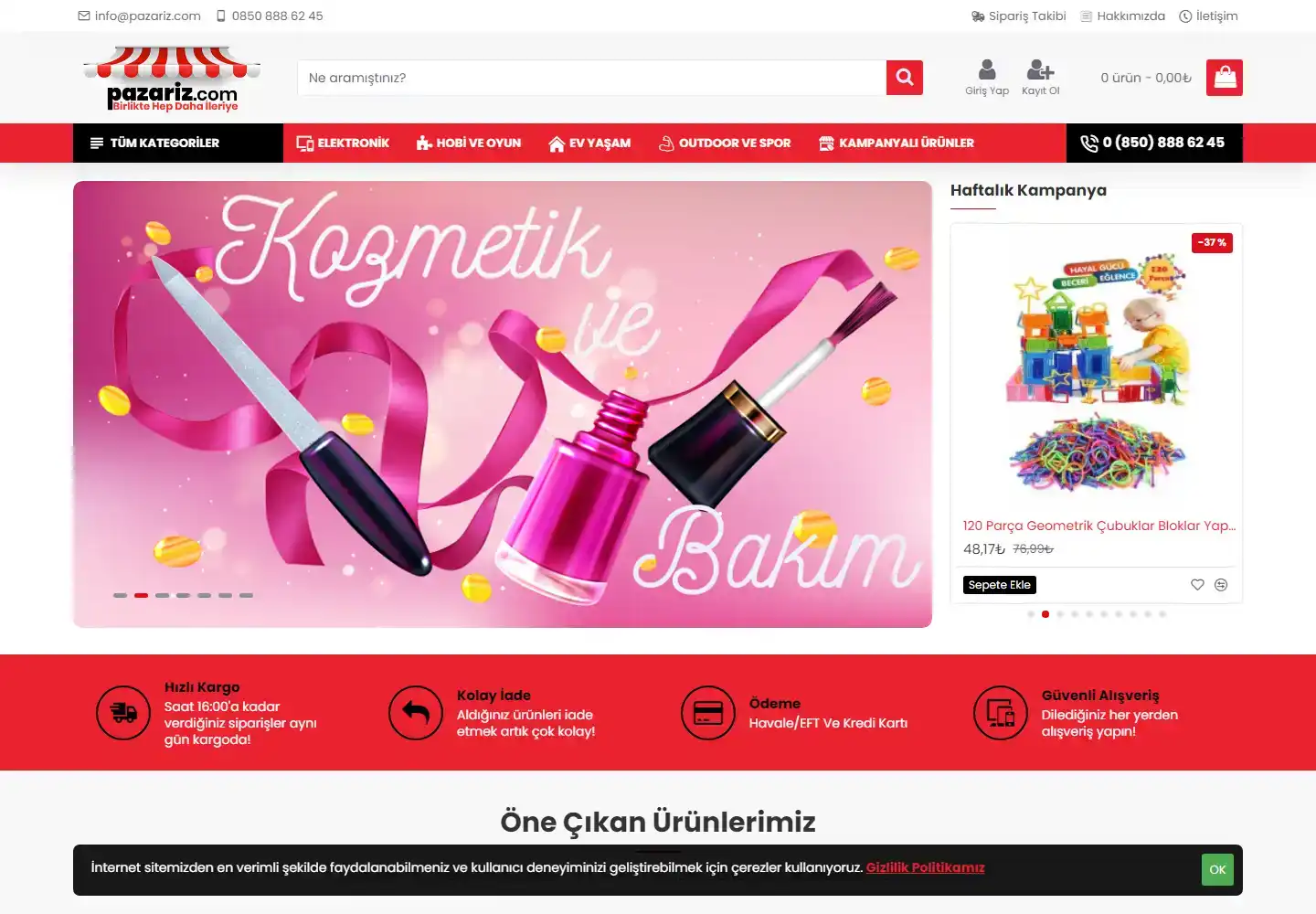 Pazariz Bilişim Hizmetleri Sanayi Dış Ticaret Limited Şirketi