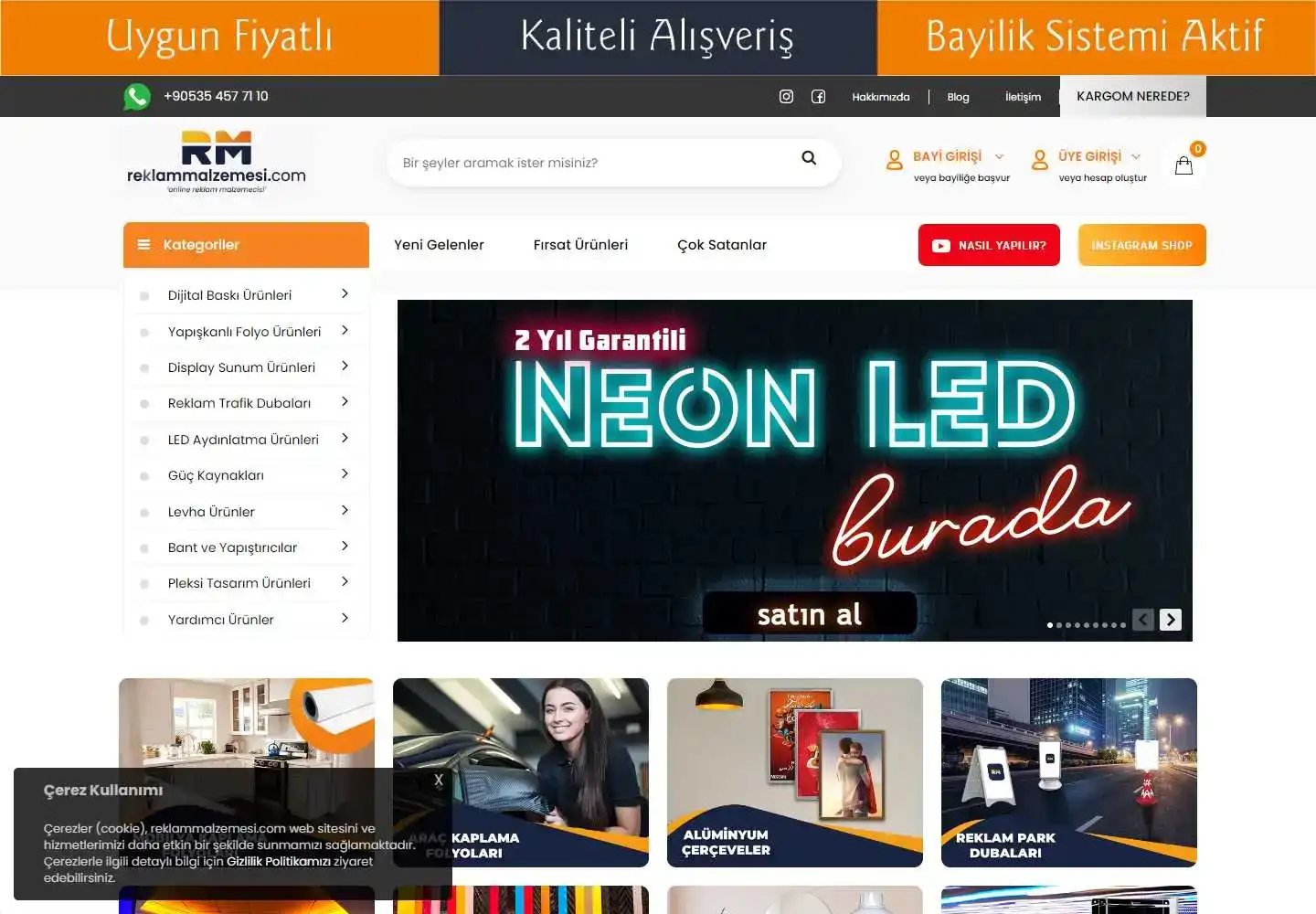 Kıraç Reklam Ve Yapı Malzemeleri İthalat İhracat Sanayi Ve Ticaret Limited Şirketi