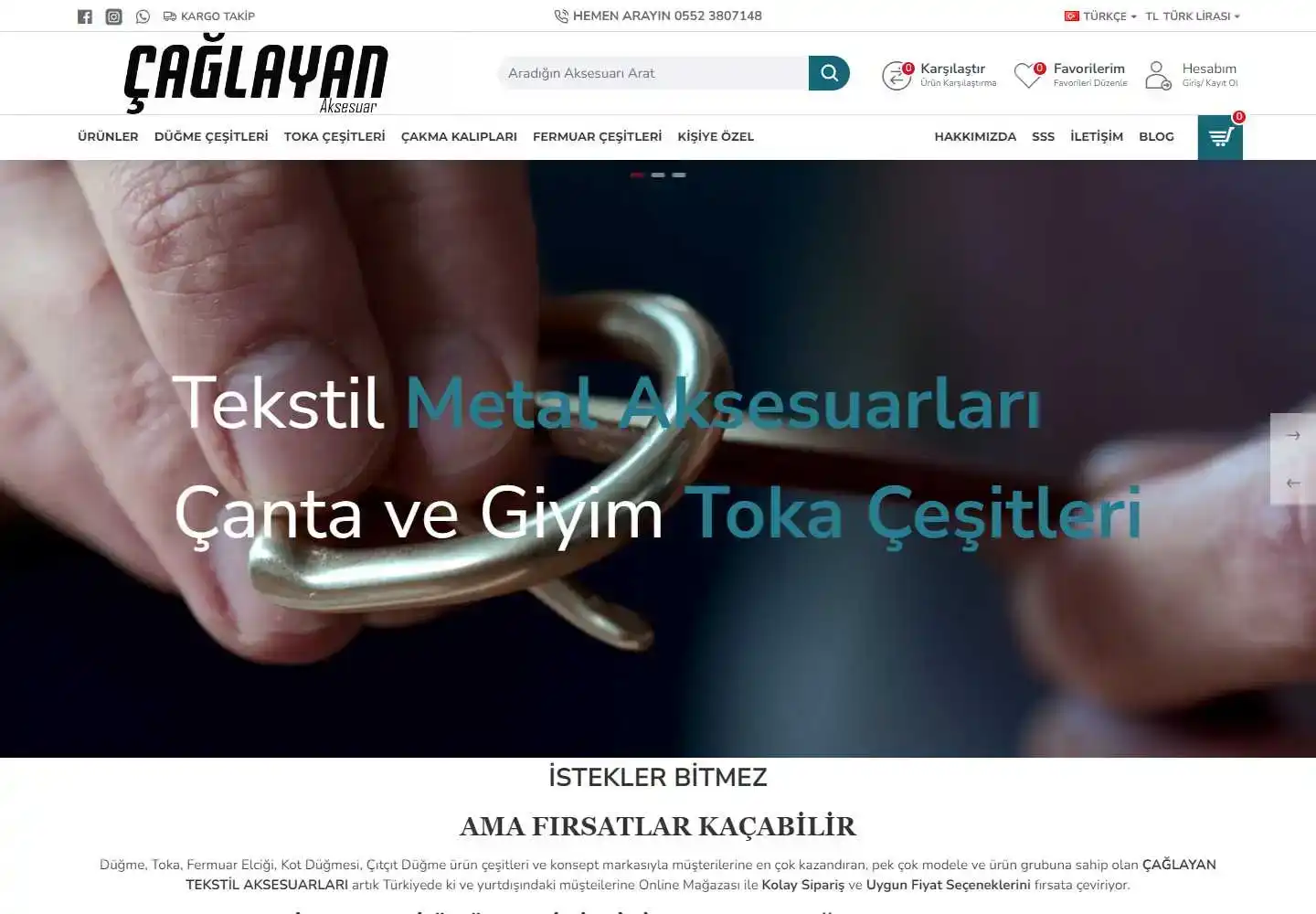 Çağlayan Tekstil Aksesuarları Sanayi Ve Ticaret Limited Şirketi