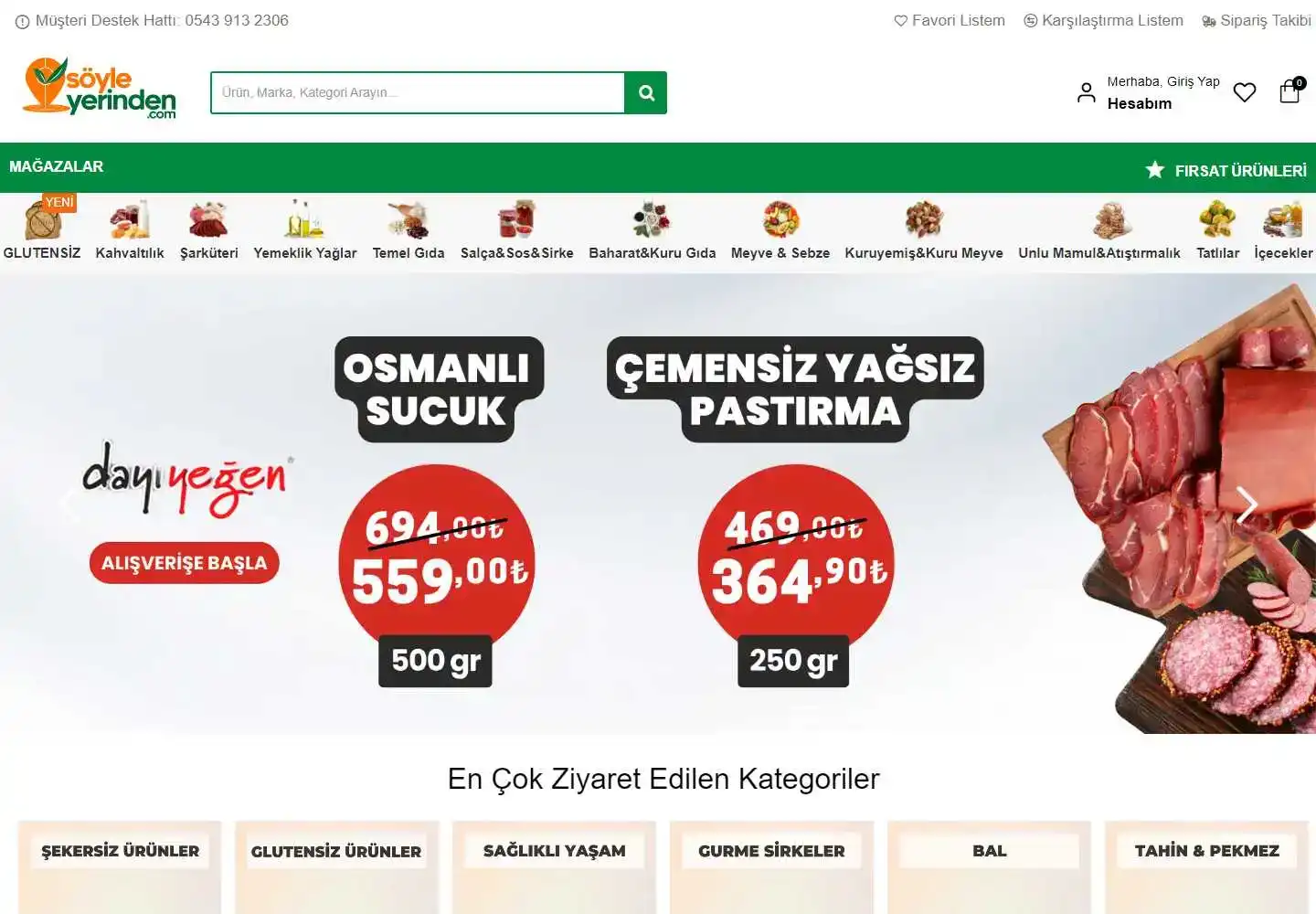 Söyle Yerinden E-Ticaret Gıda Sanayi Ve Ticaret Limited Şirketi