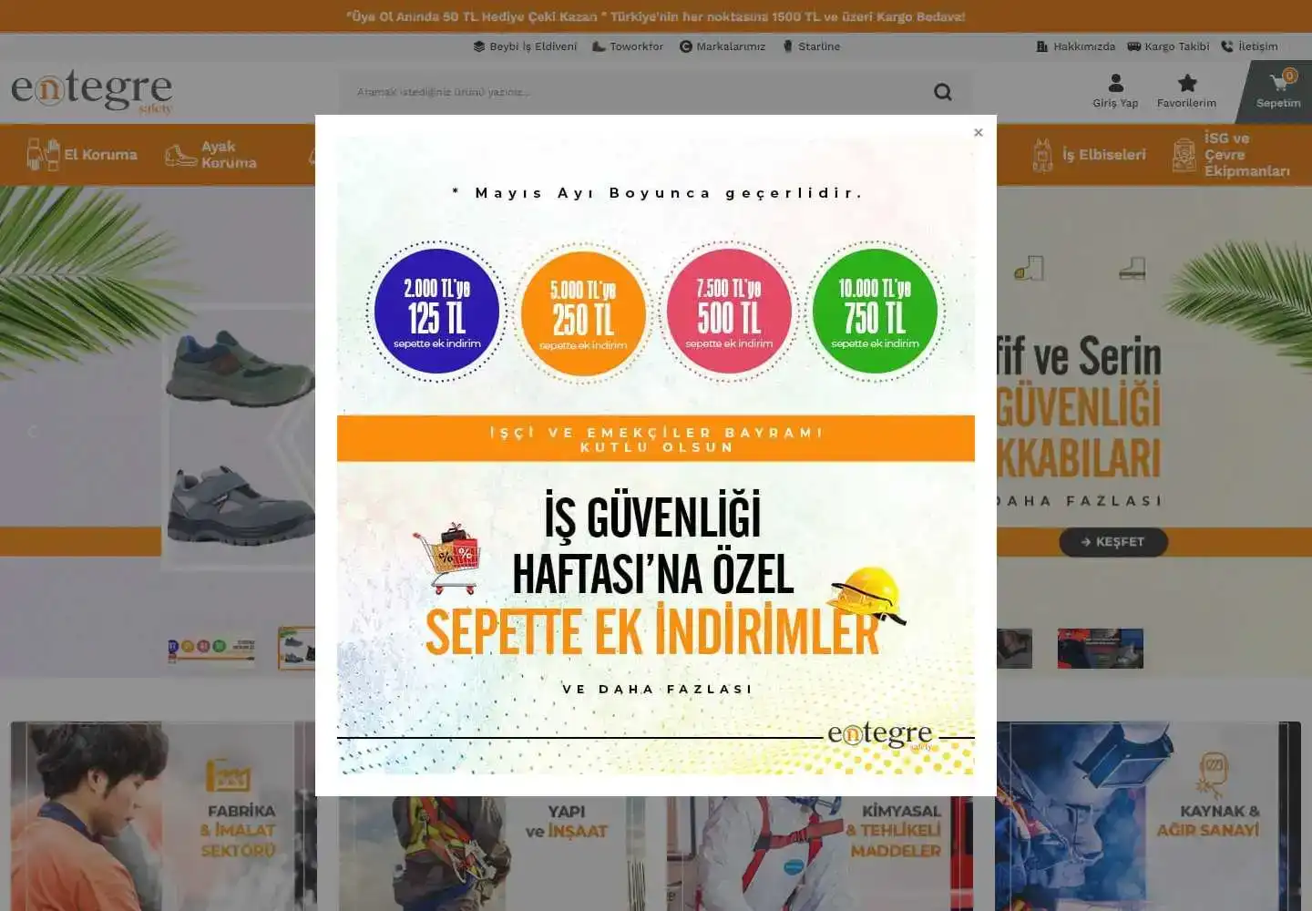 Entegre Safety Denetim Eğitim Sağlık İnşaat Enerji İç Ve Dış Ticaret Limited Şirketi