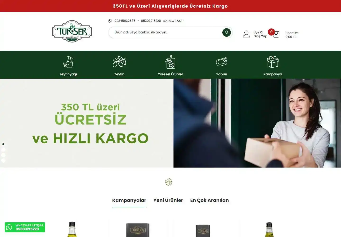 Turser Zeytincilik Ve Zeytinyağı Sanayi Ve Ticaret Limited Şirketi