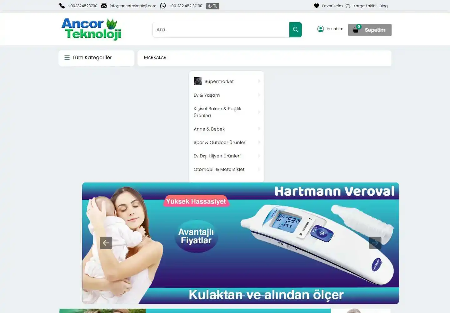 Ancor Teknoloji İthalat İhracat Sanayi Ve Ticaret Limited Şirketi