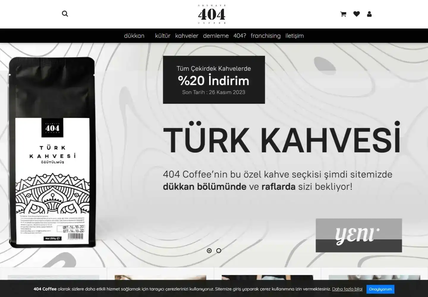 404 Kahve Ve Gıda Ticaret Limited Şirketi