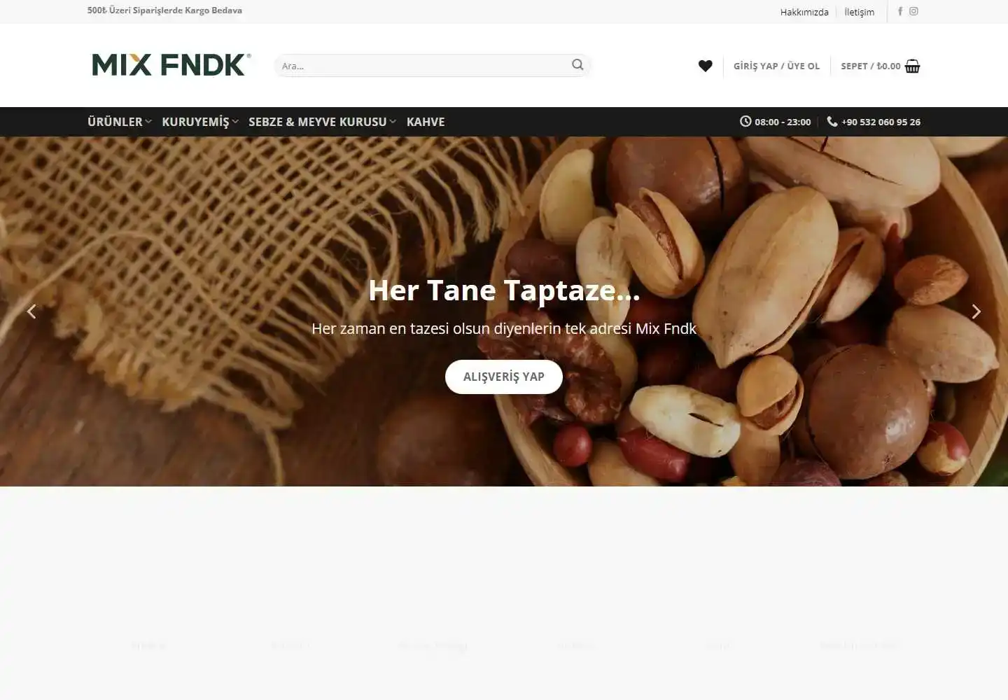 Fndk Kuruyemiş Gıda Sanayi Ve Ticaret Limited Şirketi