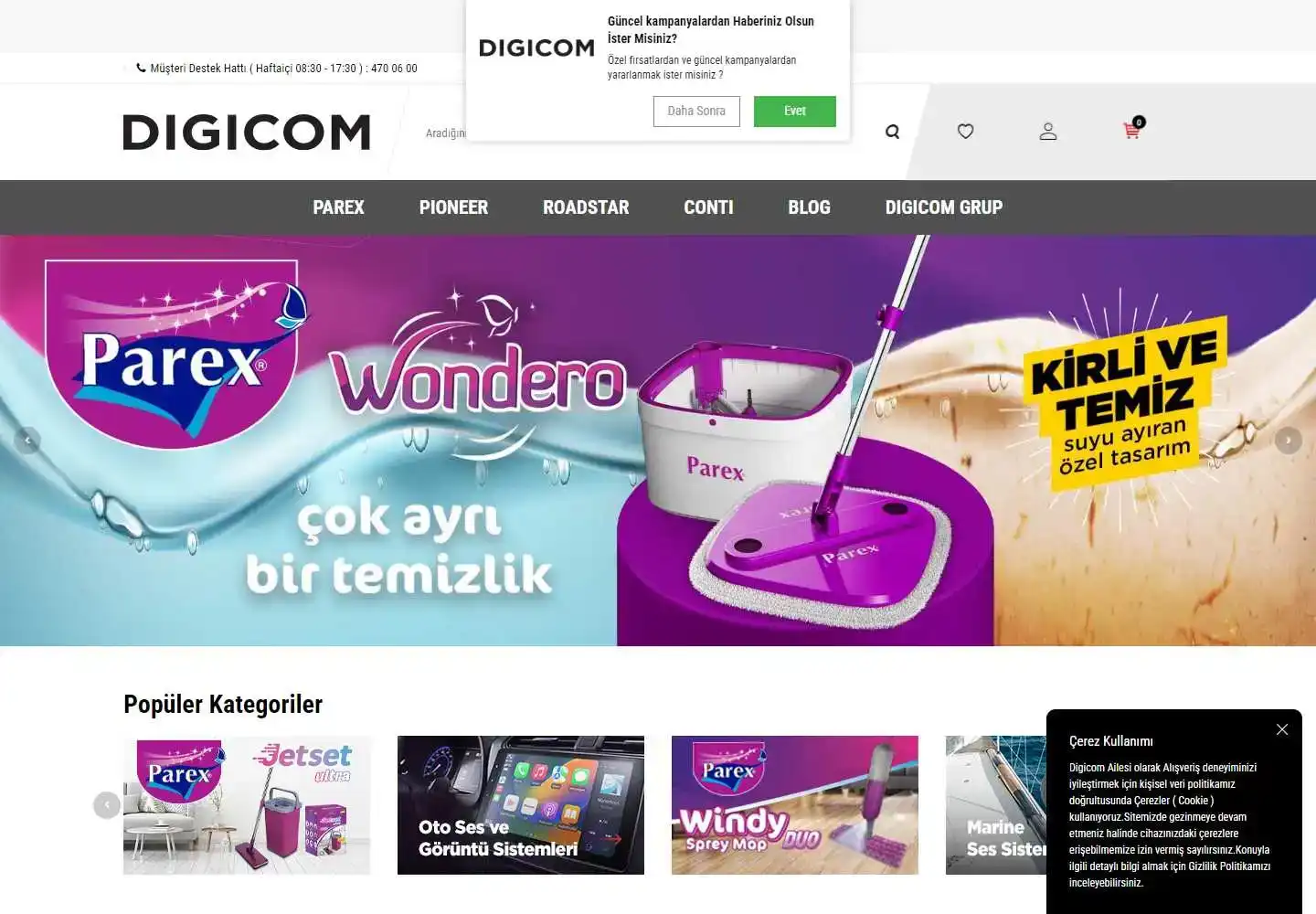 Digicom Dayanıklı Tüketim Ürünleri Sanayi Ve Ticaret Anonim Şirketi