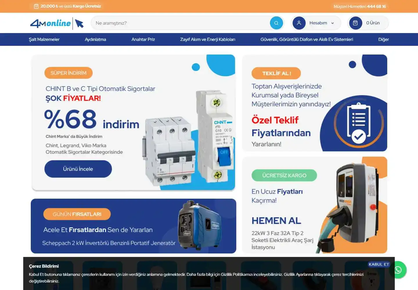 4M Altın Elektrik İnşaat Tekstil Gıda Sanayi Ve Ticaret Limited Şirketi