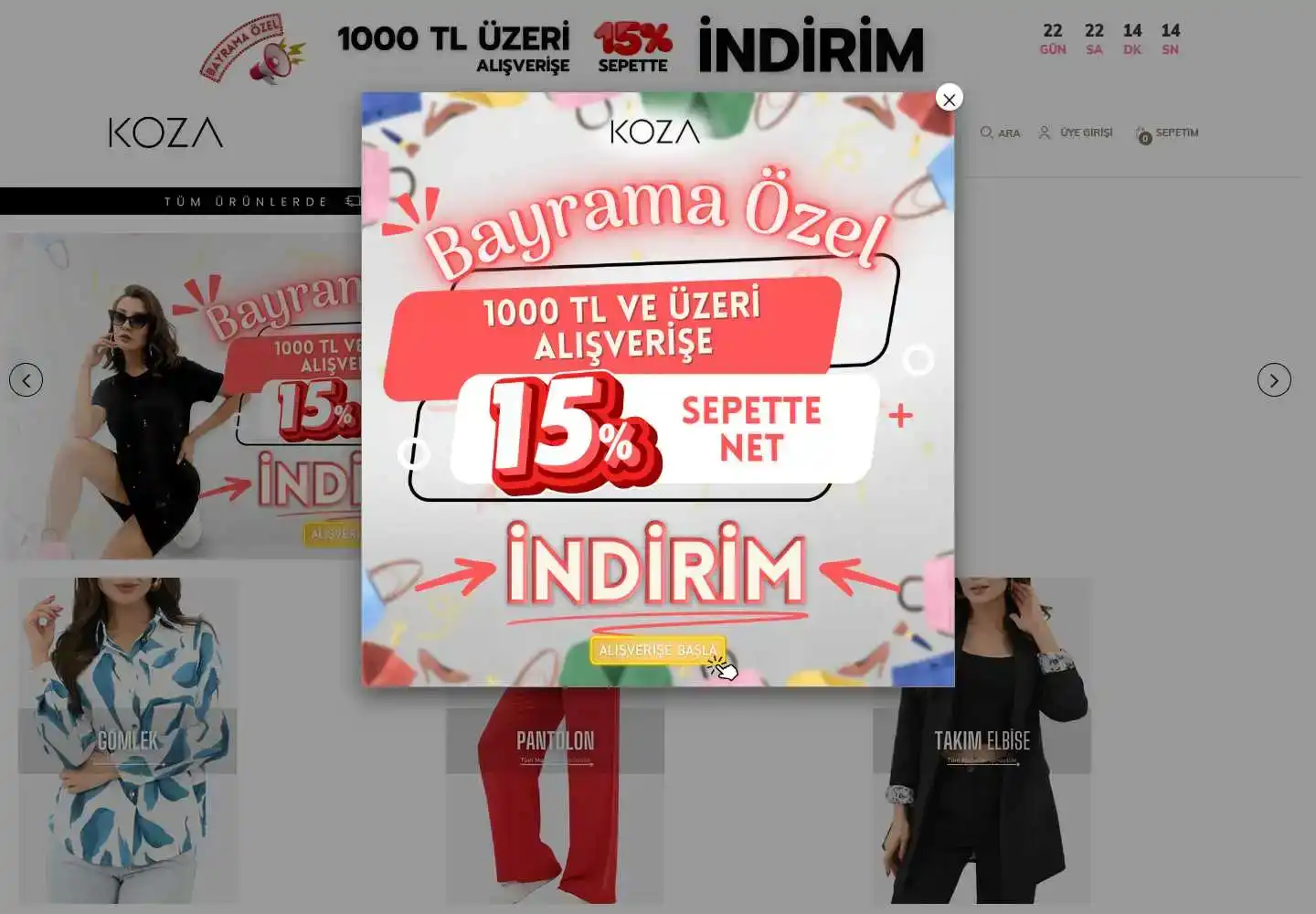 Koza E-Ticaret Tekstil İnşaat Sanayi Ve Ticaret Anonim Şirketi