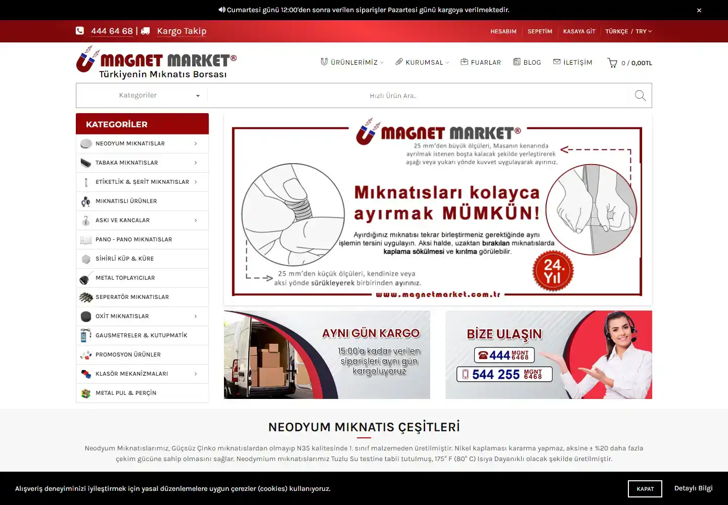 Magnetmarket Mıknatıs Dış Ticaret Limited Şirketi