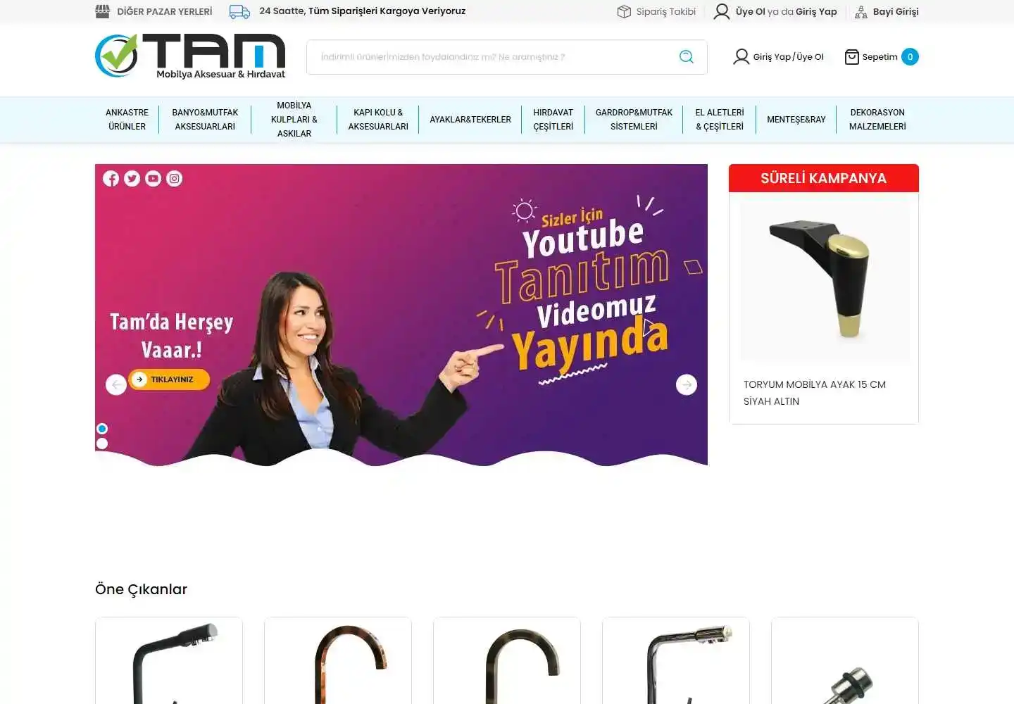 Tam Mutfak Mobilya Aksesuar Sanayi Ve Ticaret Limited Şirketi