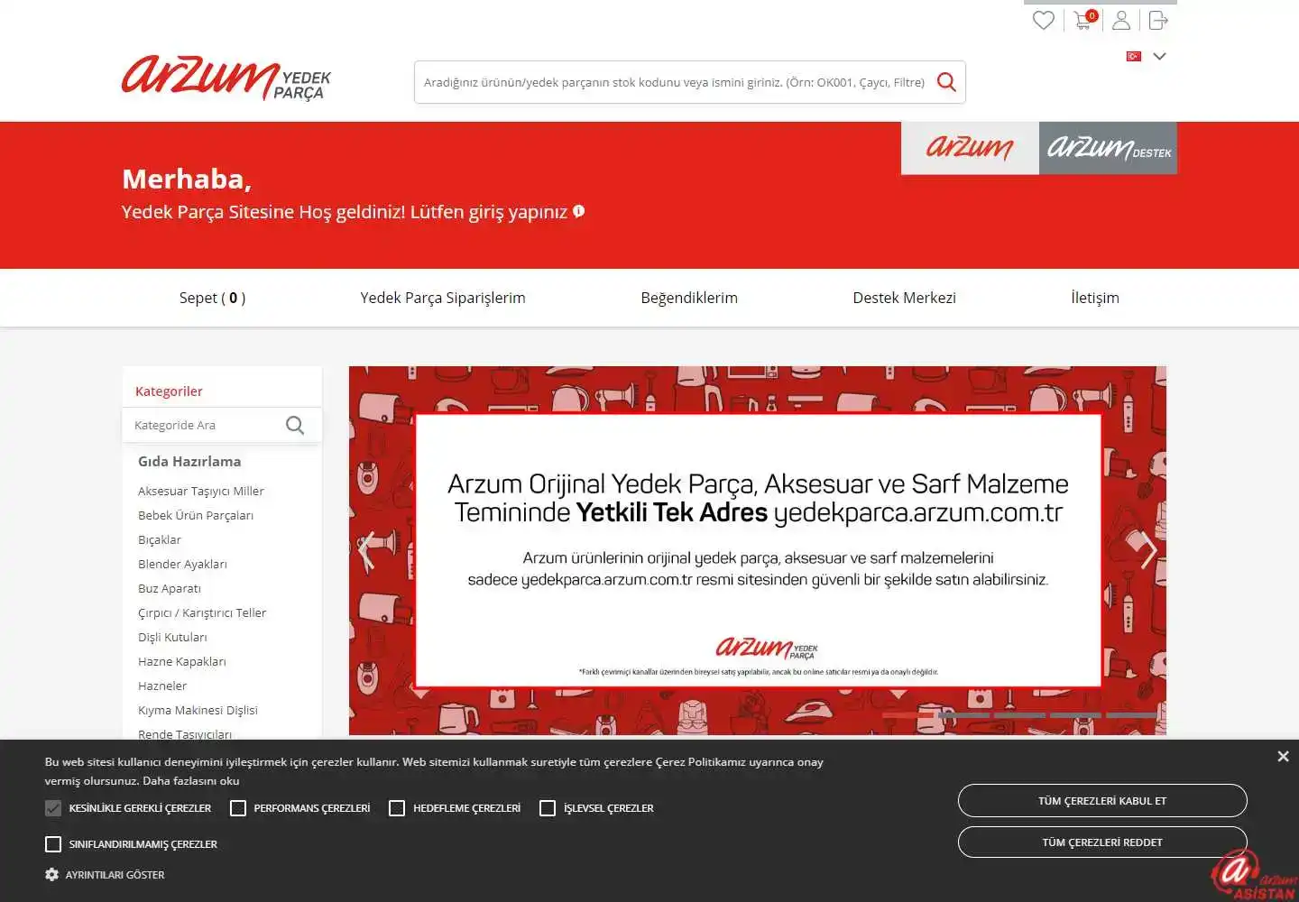 Arzum Elektrikli Ev Aletleri Sanayi Ve Ticaret Anonim Şirketi