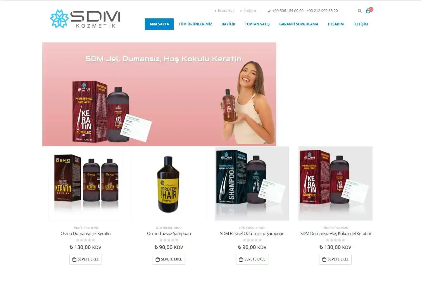 Sdm Kimya Kozmetik Medikal Ve İthalat İhracat Sanayi Ticaret Limited Şirketi