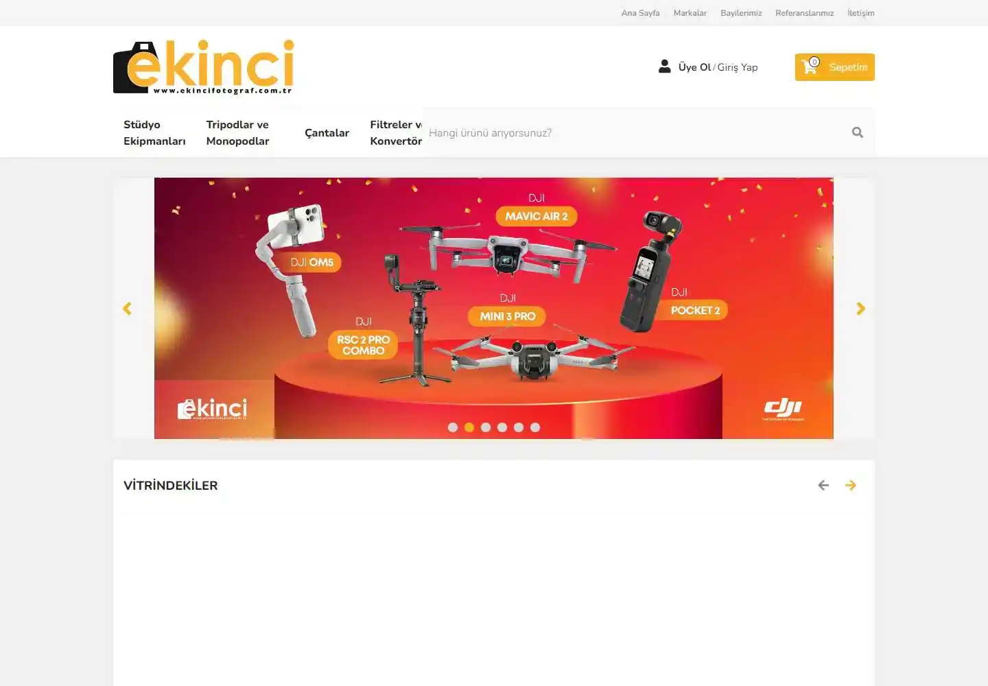 Ekinci Fotoğraf Malzemeleri Stüdyo Aksesuarları Sanayi Ve Ticaret Limited Şirketi