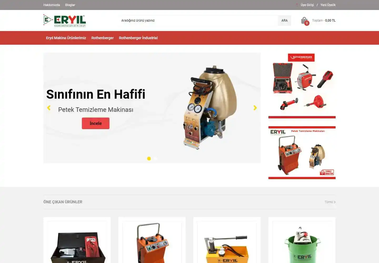 Eryıl Kazan Makina Sanayi Ve Ticaret Limited Şirketi