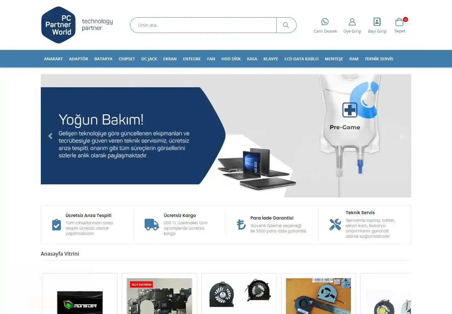 Pc Partner World Bilgisayar Bilişim İnşaat Gıda Otomotiv Madencilik Sanayi Ve Ticaret Limited Şirketi