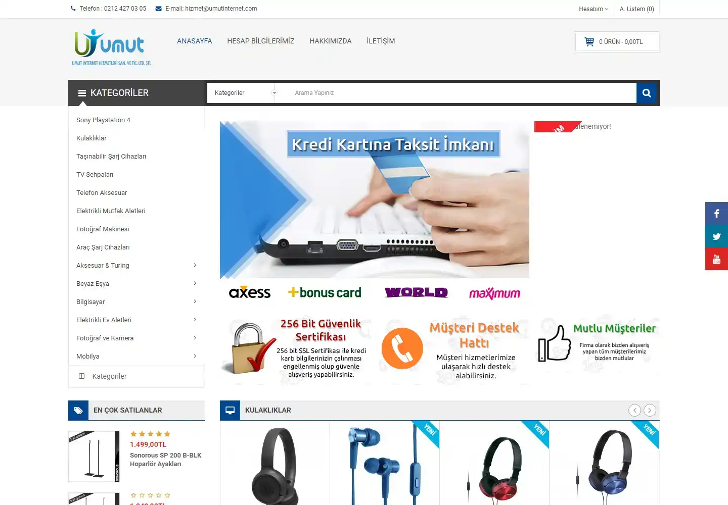 Umut İnternet Hizmetleri Sanayi Ve Ticaret Limited Şirketi