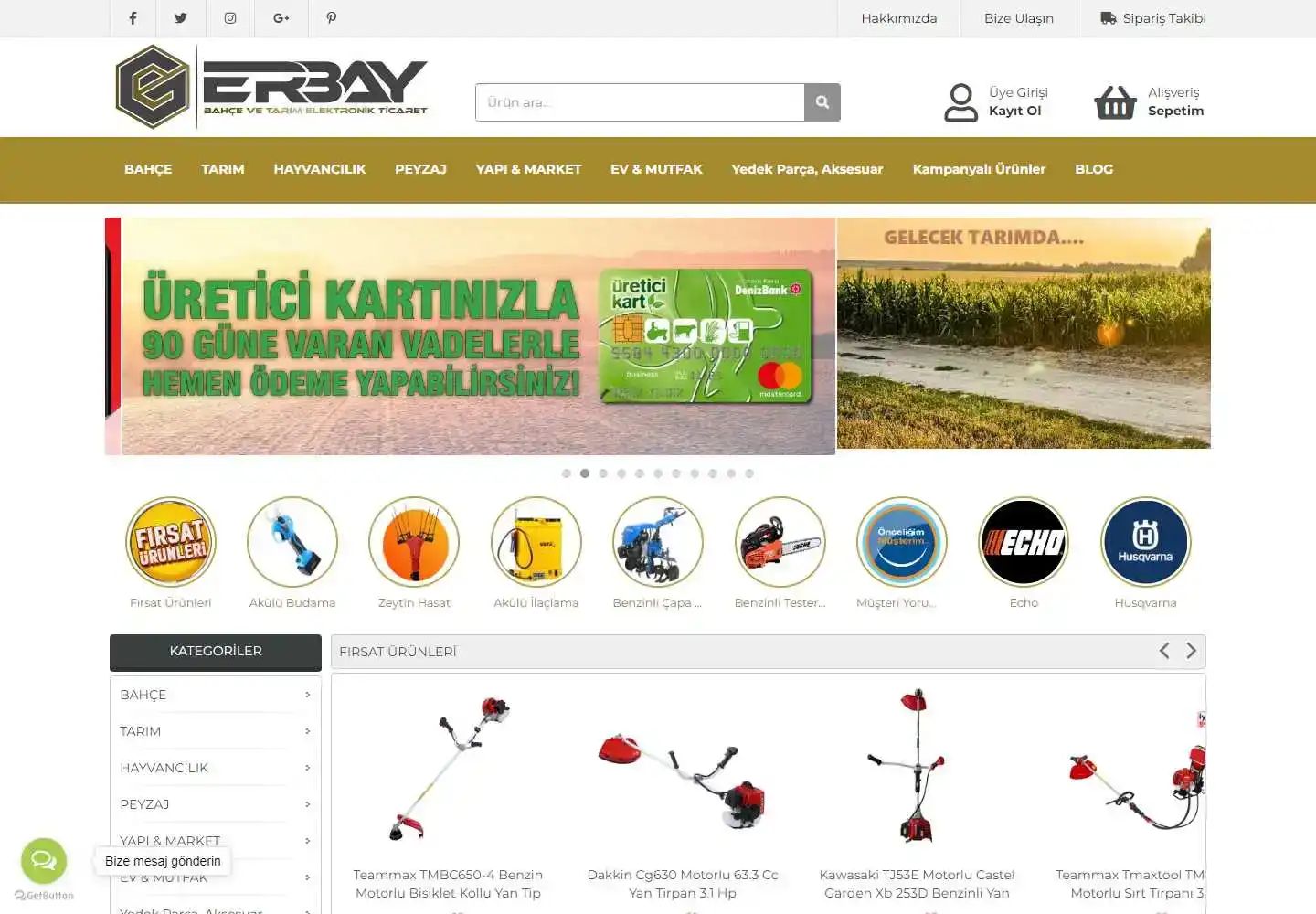 Erbay Bahçe Tarım Sanayi Ve Ticaret Limited Şirketi