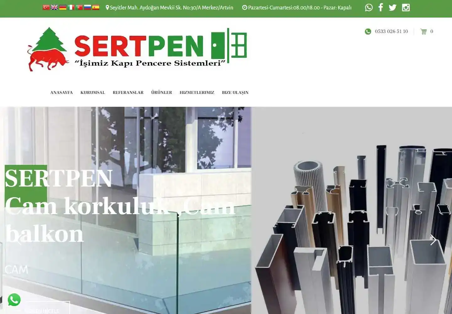 sertpen pvc doğrama sanayi limited şirketi