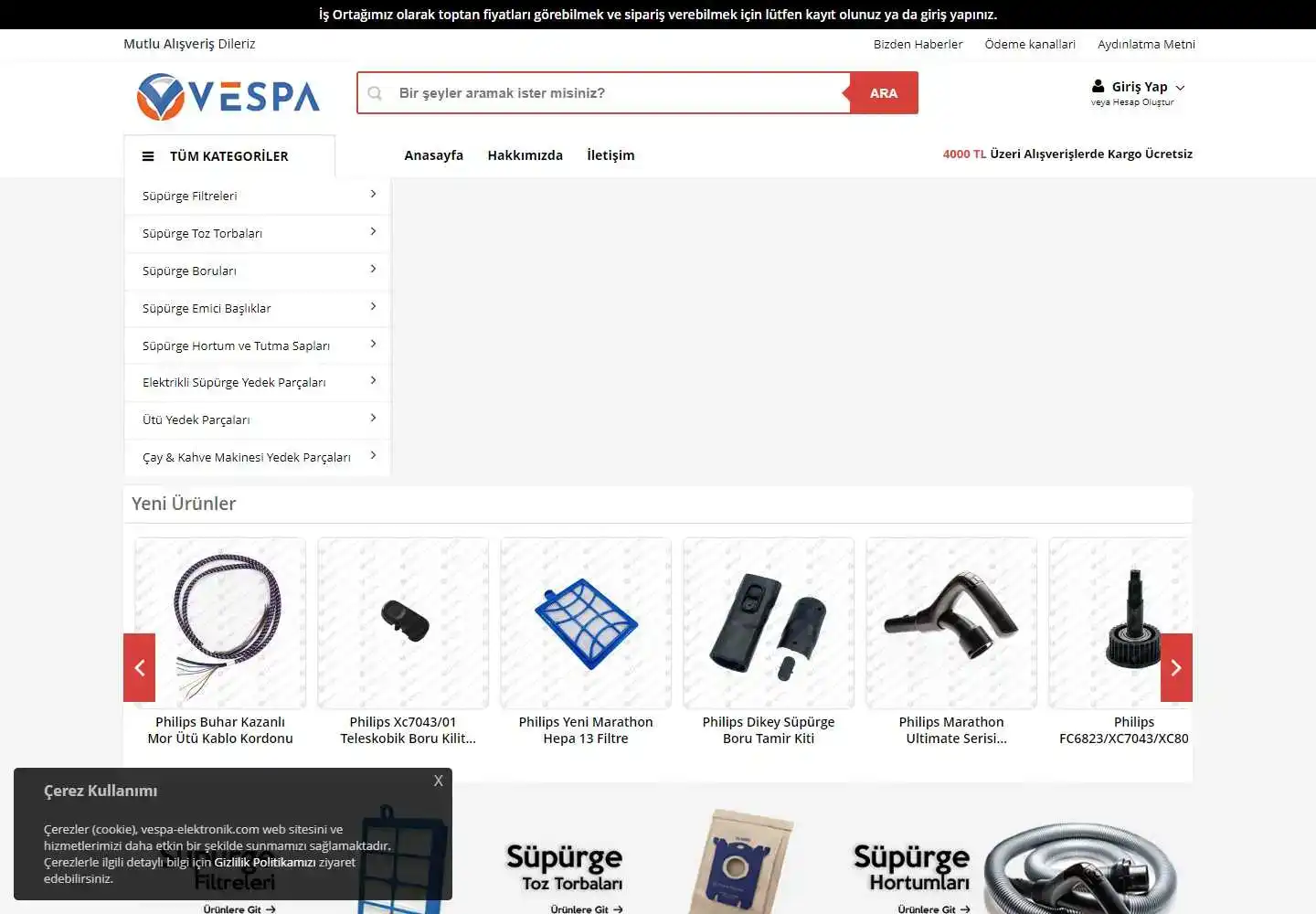 Vespa Elektronik Ticaret İnşaat Anonim Şirketi