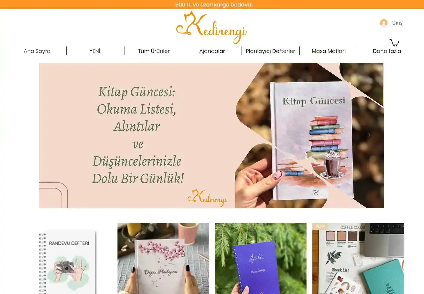 Nurseli Doğru Gedik  Turuncu Kedi E-Ticaret