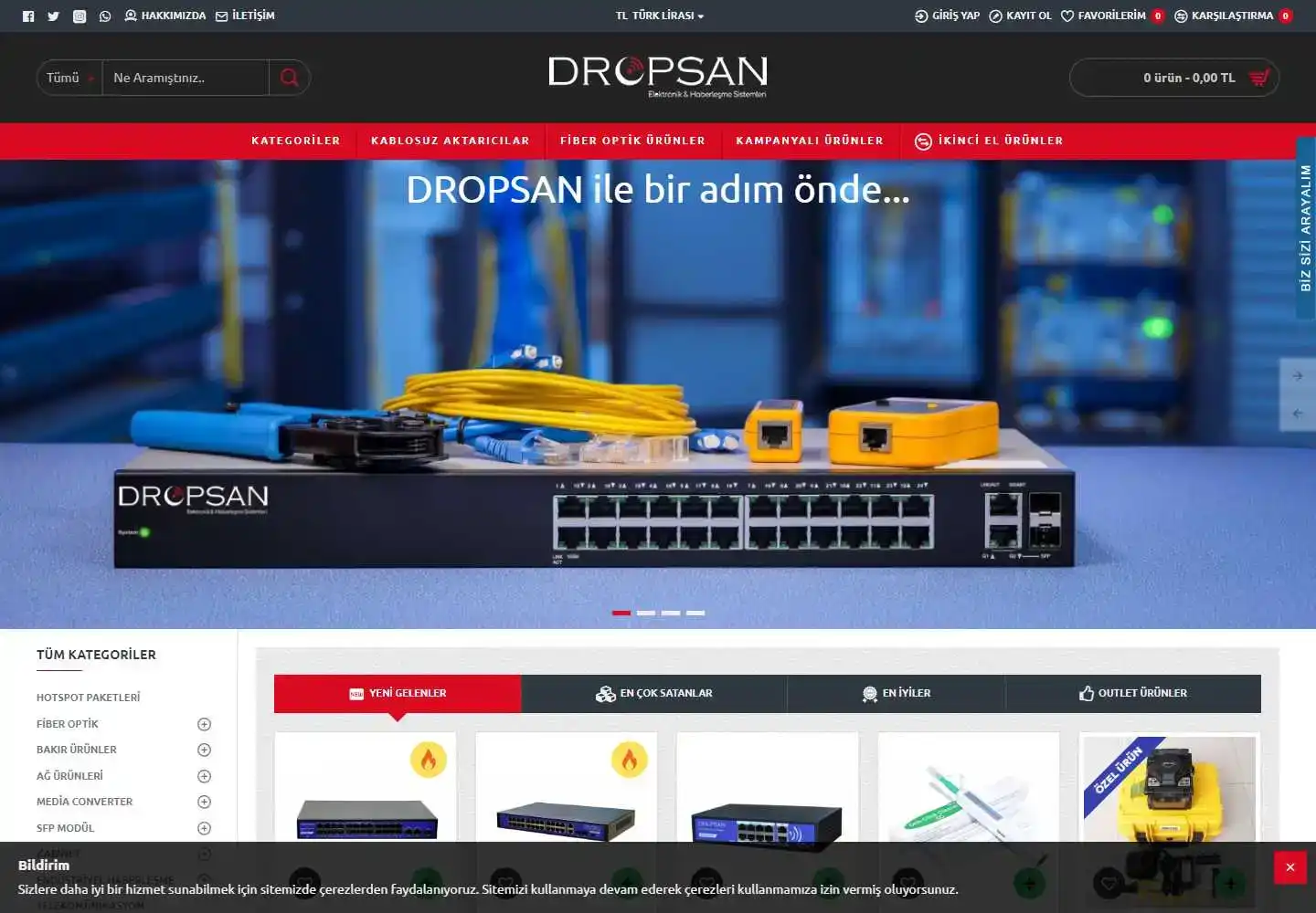 Dropsan Elektronik Ve Haberleşme Sistemleri Sanayi Ticaret Limited Şirketi