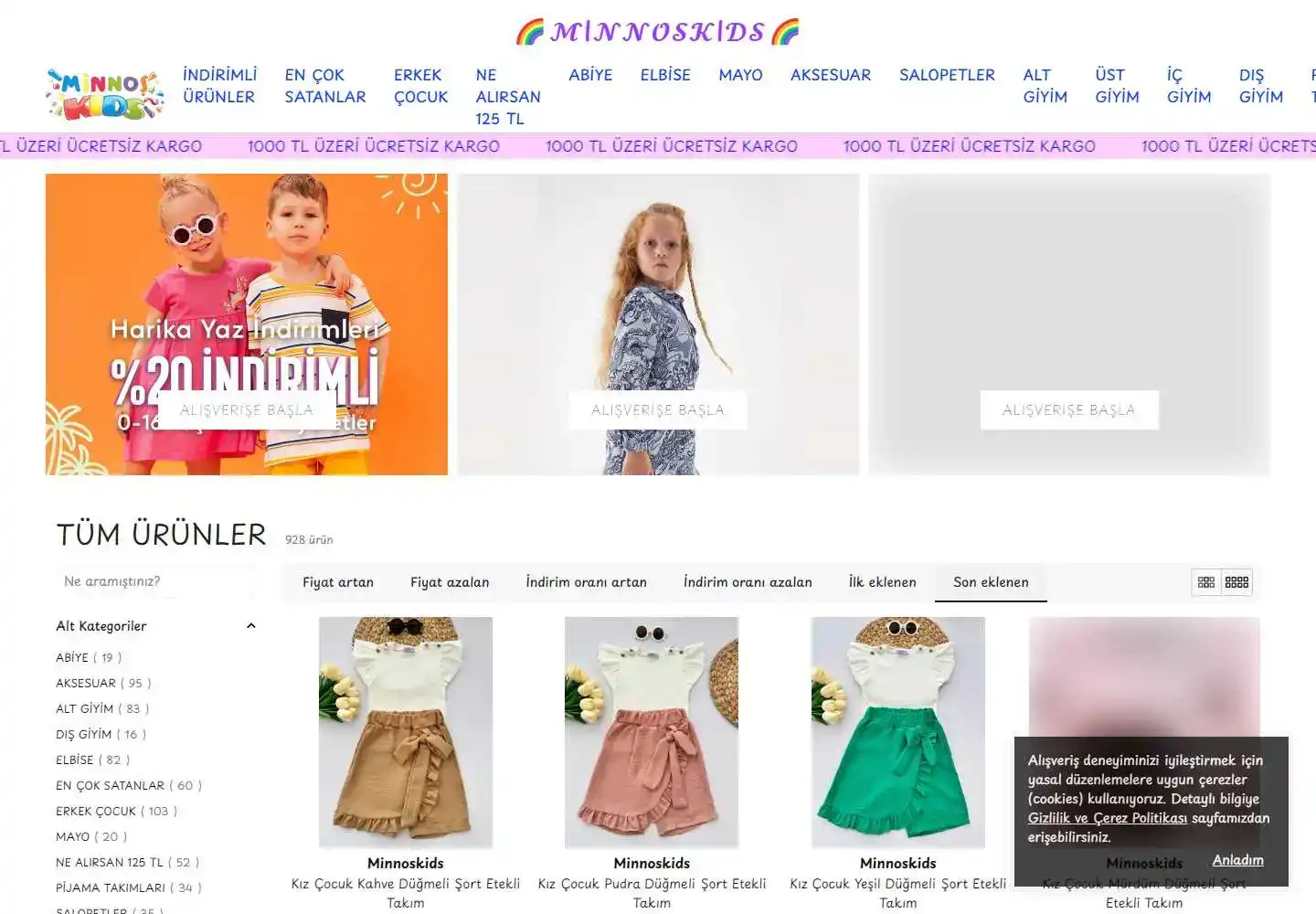 Şenay Şen Çelik  Minnoş Kids Butik E-Ticaret