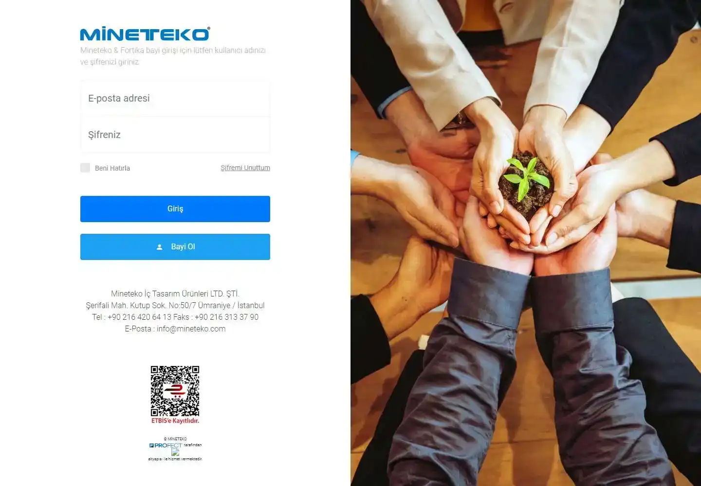 Mineteko İç Tasarım Ürünleri Ve Ticaret Limited Şirketi