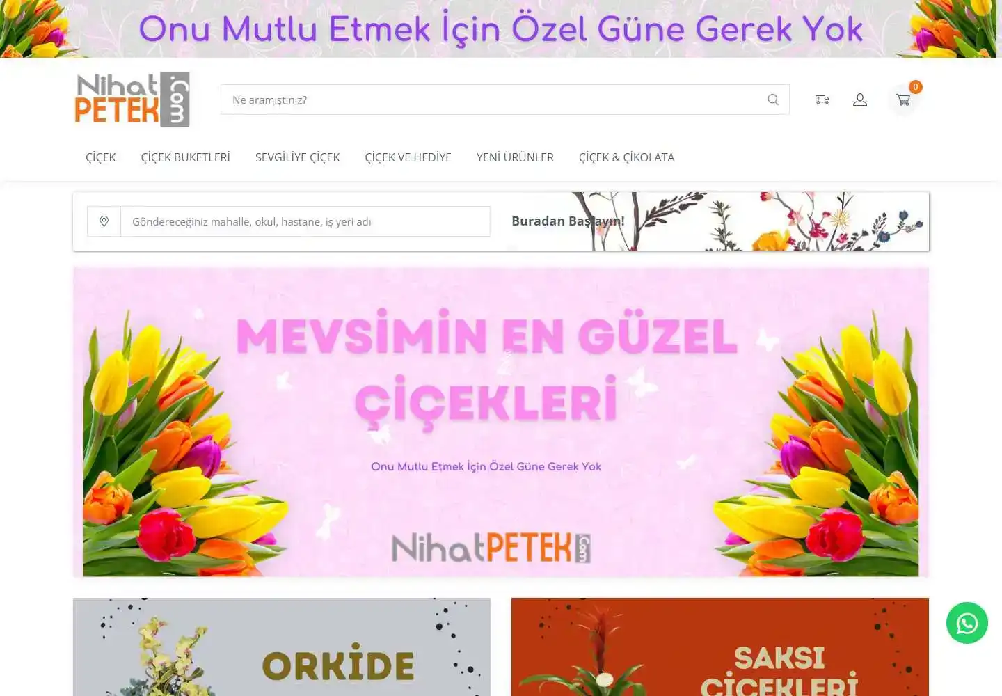 Nihat Petek Çiçekçilik Ticaret Ve Sanayi Limited Şirketi